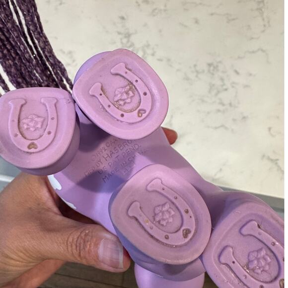 Vintage Cabbage Patch Magic Meadow Pony Crimp 'n Curl Springsong Purple Pegasus - Picture 6 of 7